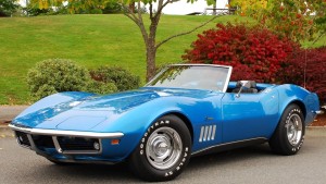 1969CorvetteBlueStingrayRoadster
